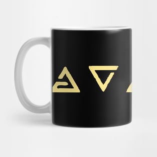 Signs of the witcher : Aard, Quen, Igni, Yrden, Axii Mug